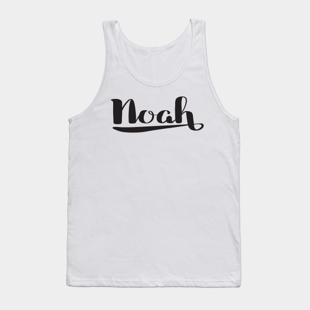 Noah Name Tank Top by ProjectX23Red